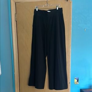 Lou & Grey Black wide leg pants